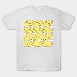 Unicorn kids yellow T-Shirt